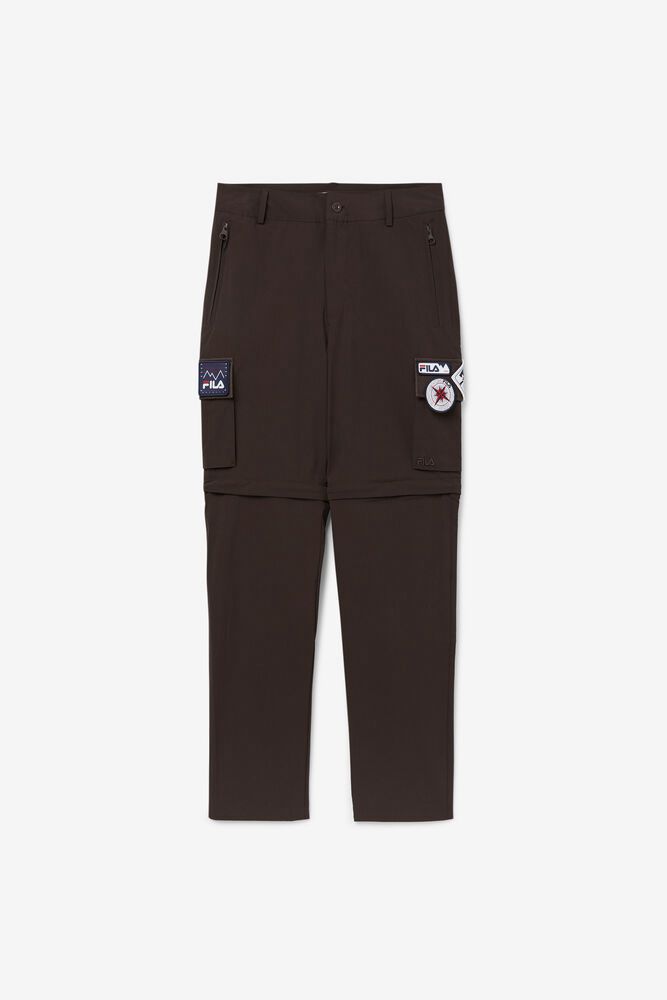 Pantaloni Fila Barbati Negrii 3-In-1 JEAW-49760